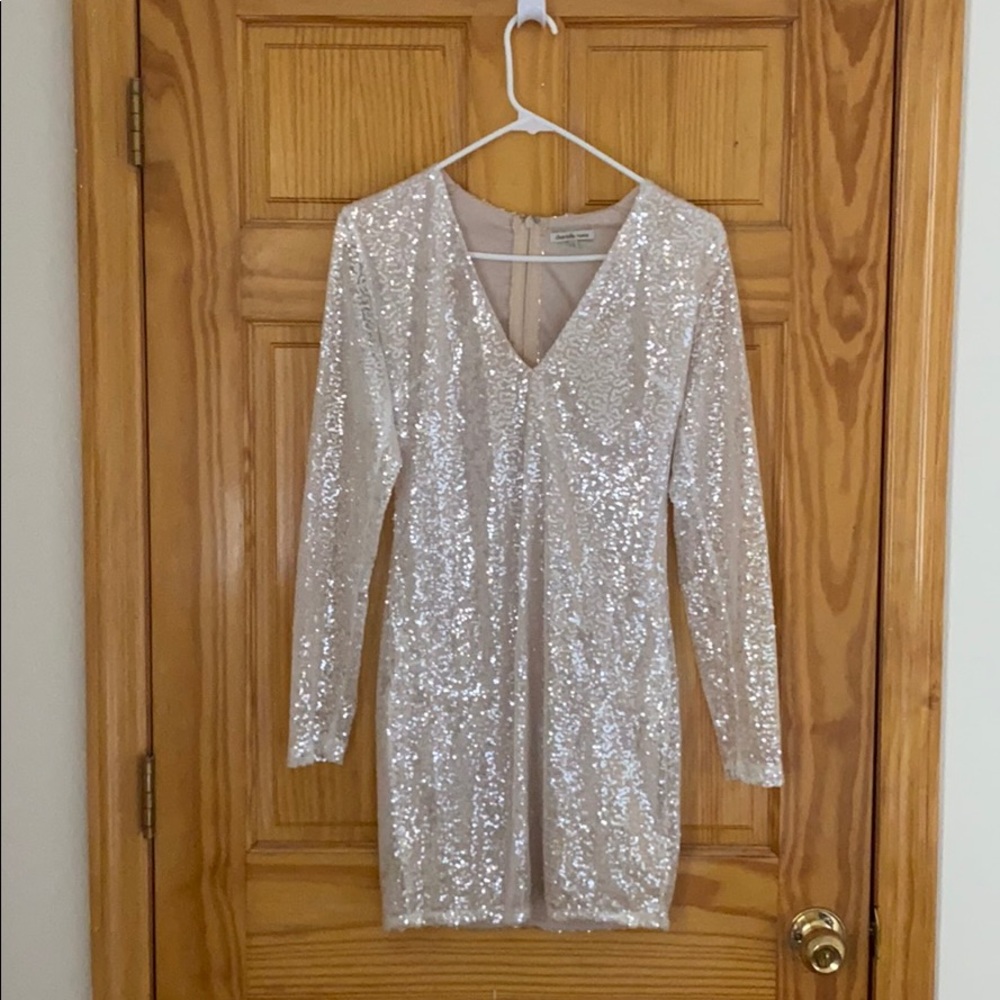 Sequin Mini Dress